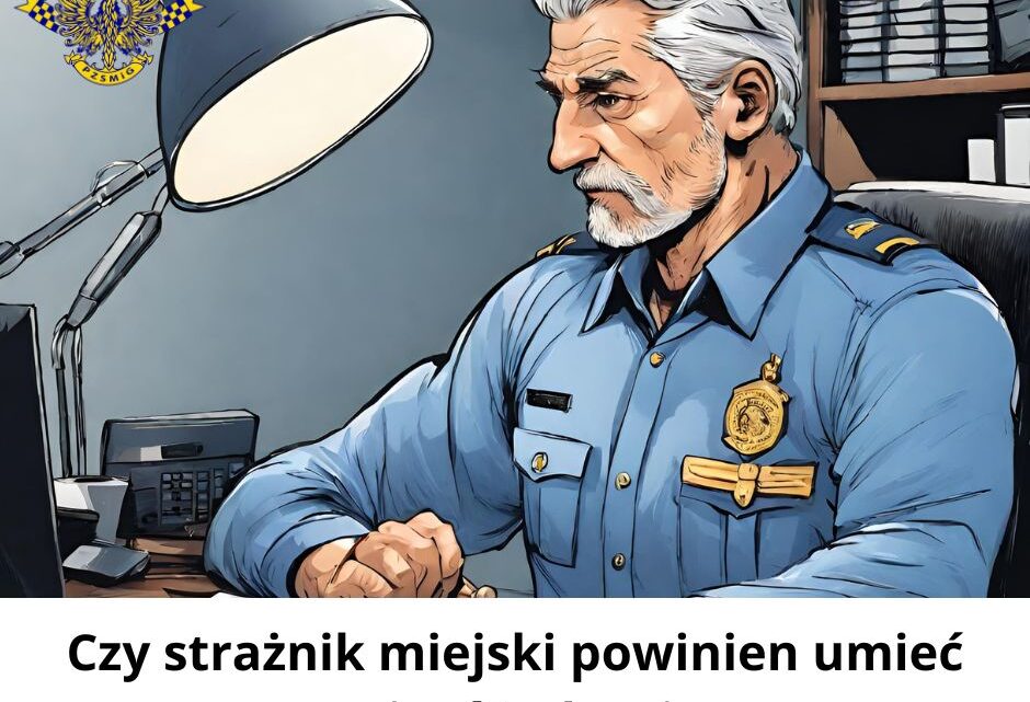 Czy strażnik miejski powinien umieć pisać? drugi